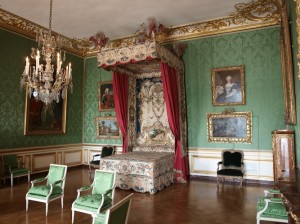 Prunk im Schlafzimmer von Versailles